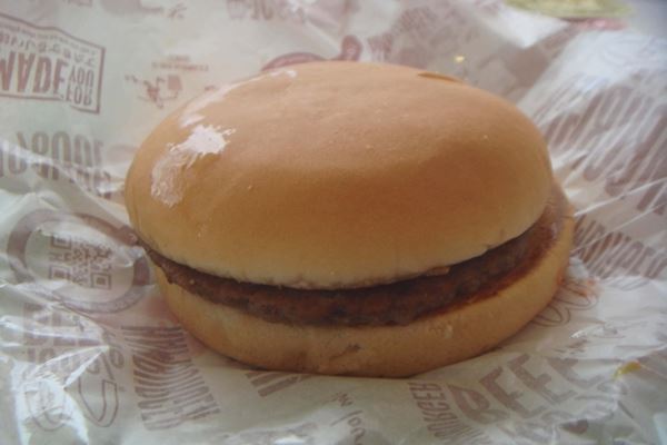 マクドナルドのハンバーガー